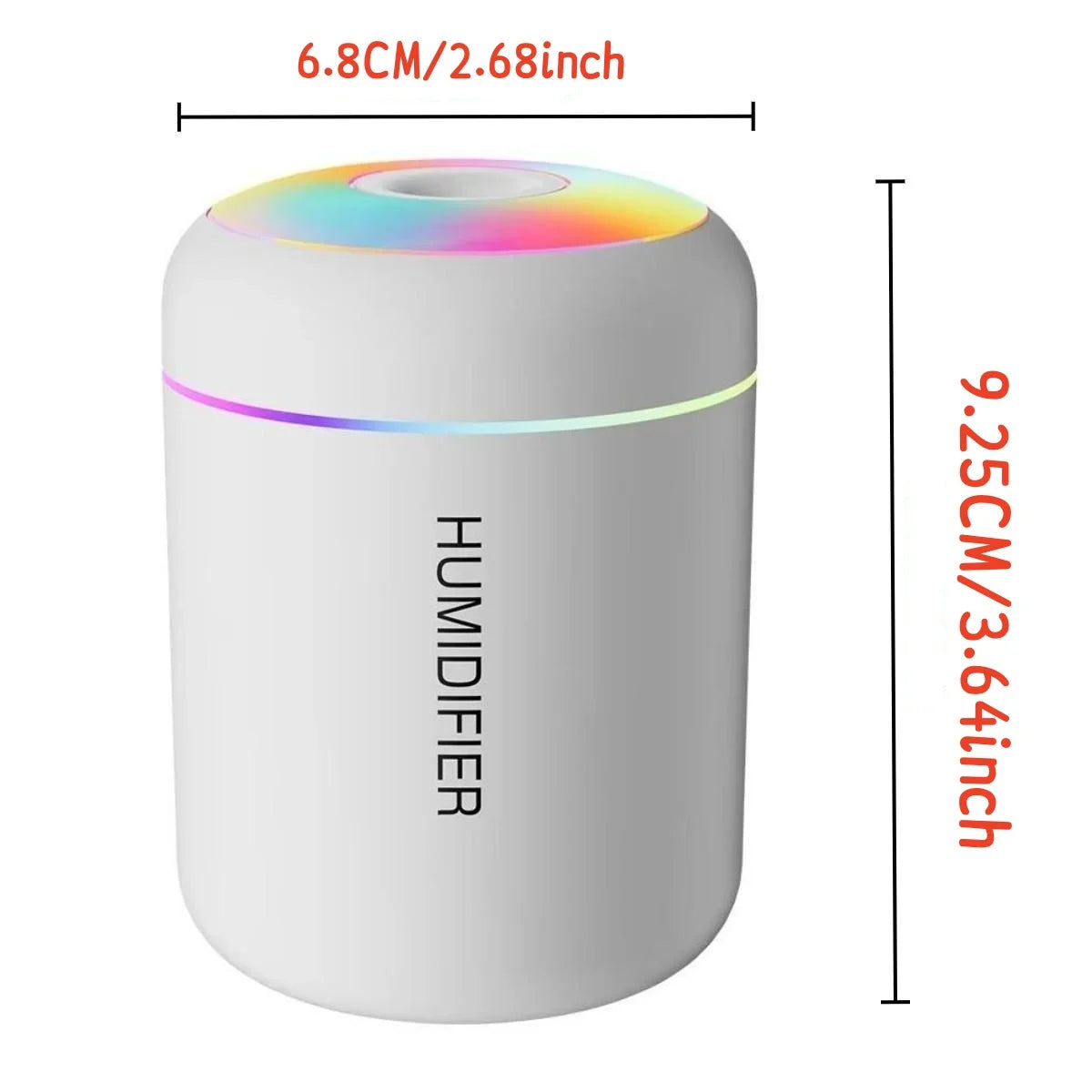 Mini USB Air Humidifier with LED Light