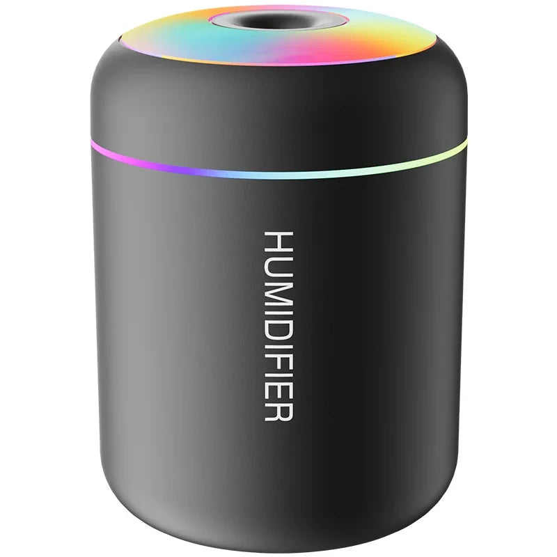 Mini USB Air Humidifier with LED Light